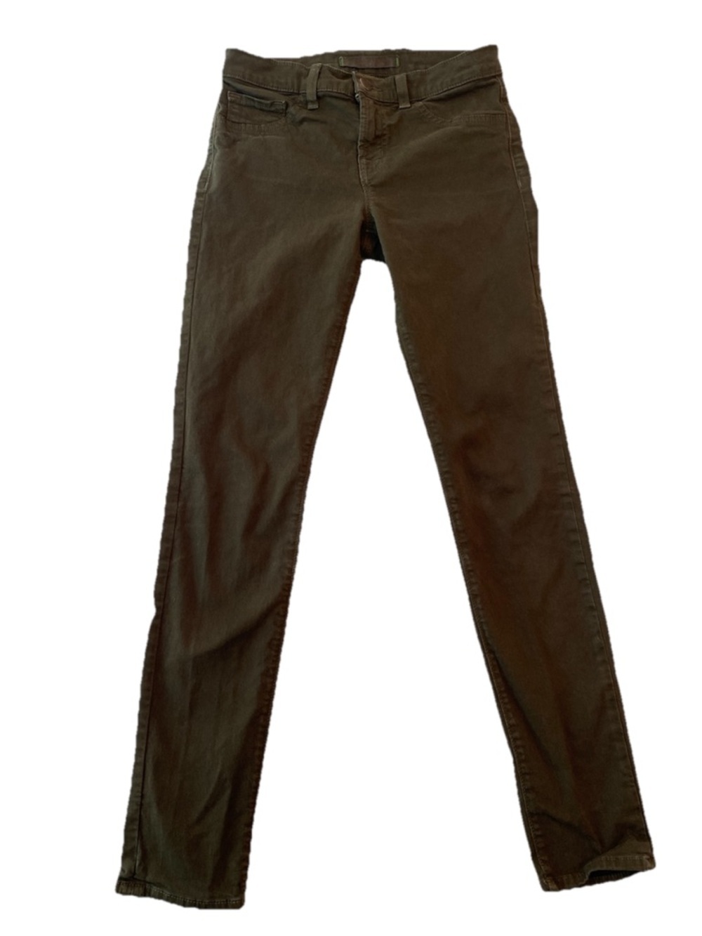 J Brand Green Skinny Pants Low Rise Women’s Size 26